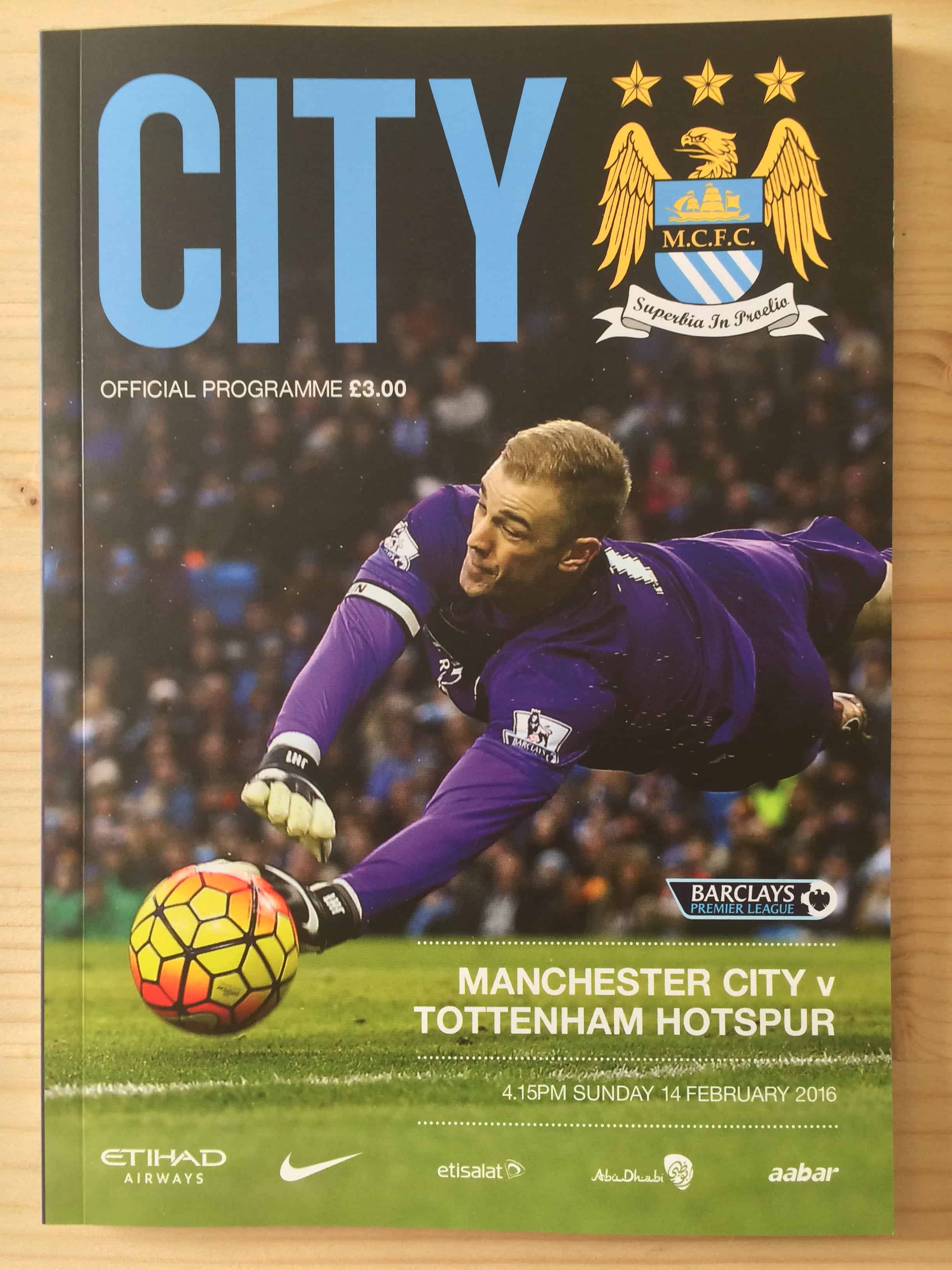 Manchester City FC v Tottenham Hotspur FC